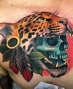 Image result for Traditional Jaguar Tattoo