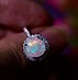 Image result for Wedding Rings Stacked Opal