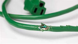 Image result for Damaged Extension Cord