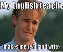 Image result for The English Language Test Meme
