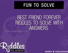 Image result for fun riddle to solving with friend