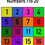 Image result for Blank Number Chart 1 20