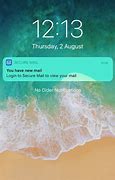 Image result for iPhone Email Notification