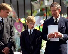 Image result for Prince Harry at Funeral