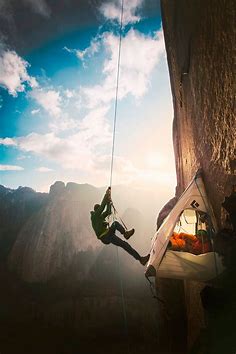 Picture of Tommy Caldwell, climbing the Dawn Wall of El Capitan | Rock climbing, Free climb, Outdoors adventure