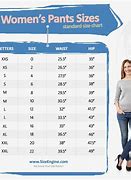 Image result for Women's Pant Size Conversion Chart