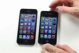 Image result for iPhone 4 vs 5 Size