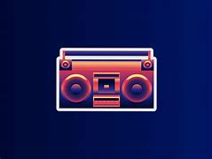Image result for Neon Boombox