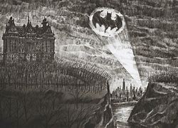 Image result for Tim Burton Batman Returns Concept Art