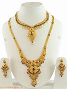 Image result for Gold Jewellery Set Designs