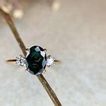 Image result for Teal Sapphire Engagement Rings