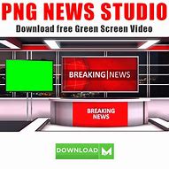 Image result for News Studio Green screen