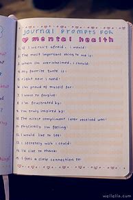 Image result for Journal Challenge Mental Health