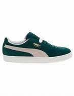 Image result for Puma Suede Green and White