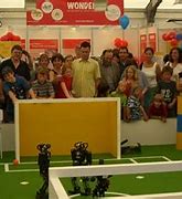 Image result for Humanoid Robots at Football Game