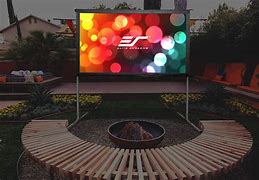 Image result for Outdoor Rear Projection Screen