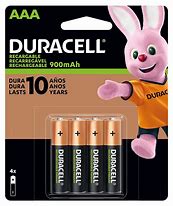 Image result for Mah Duracell AAA Battery