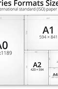 Image result for Types of Paper Sizes