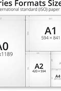 Image result for Paper Sizes Chart for Printing