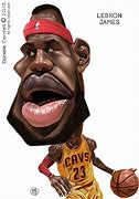 Image result for LeBron James Head Cartoon Big