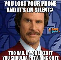 Image result for Will Ferrell On a Mini Phone