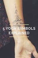 Image result for Small Yoga Tattoos