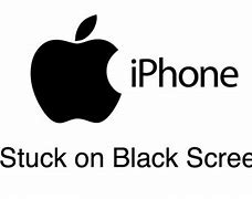 Image result for iPhone Stuck On Black Loading Screen