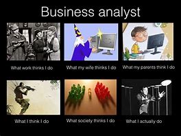 Image result for Business Analyst Meme