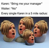 Image result for No Karen Memes