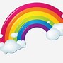 Image result for Free Printable Rainbow and Clouds