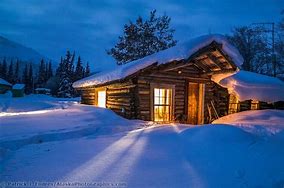 Image result for Secluded Winter Cabin