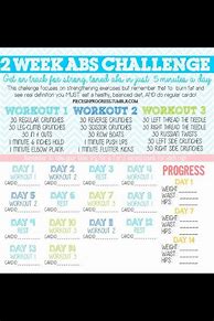 Image result for 2 Week AB Challenge at Home