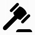 Image result for Law Icon.png Black and White in Round