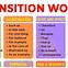 Image result for Research Paper Transition Words