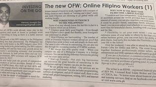 Image result for Newspaper About Ofw