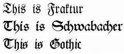 Image result for Sharp Gothic Fonts