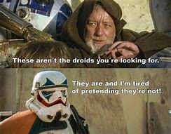 Image result for Sarcastic Star Wars Meme