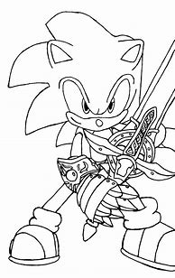 Image result for Cool Sonic Coloring Pages