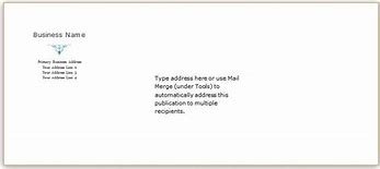 Image result for 10 Business Envelope Template Word