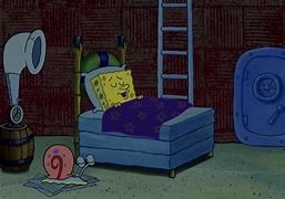 Image result for Spongebob Sleeping in Bed