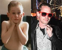 Image result for Macaulay Culkin Then and Now