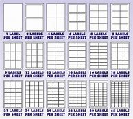 Image result for Avery Labels 6 per Sheet Template
