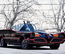 Image result for Larry Hagman in the 1966 Batmobile