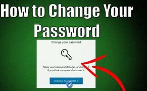 Image result for Change Password On Xbox