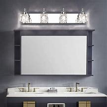Image result for Bathroom Lights Over Mirror