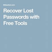 Image result for Recover Lost Passwords Free