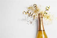Image result for Champagne Bottle Popping Glitter