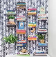 Image result for Invisible Floating Bookshelves