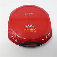 Image result for Red Sony CD Player