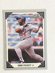 Image result for 1991 Leaf Kirby Puckett